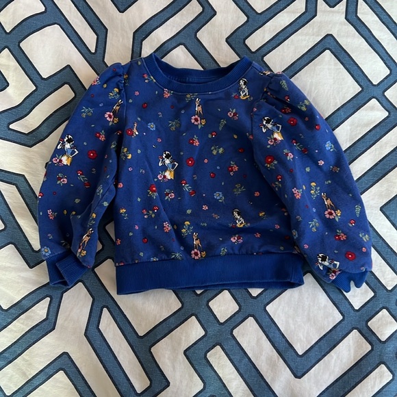 Janie and Jack Snow White Sweatshirt and Sweatpants Size 2T - Picture 5 of 6